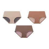 Группа B Двусторонний Средний Покрой [Кожа, Умбра, Wampees] 3 Упаковки Подарочная Коробка Набор