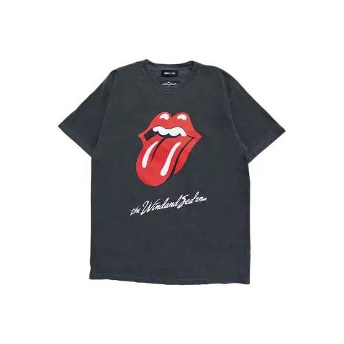 WIND AND SEA SS25 THE ROLLING STONES X WDS Т Рубашка Унисекс