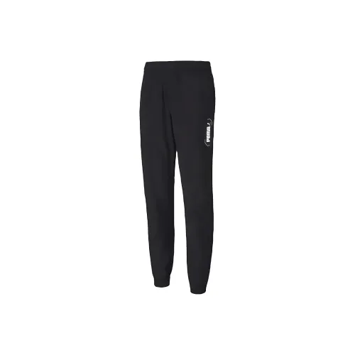 PUMA NU TILITY Мужские Повседневные Брюки Черные