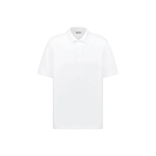 DIOR Icon Белая Мужская Поло