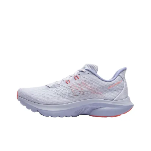 Saucony Kinvara Essence 16 Slip-Resistant и Breathable Low-Top Casual Sprint Racing Running Shoes Women's Light Gray Сaucony Kinvara Essence 16 Противоскользящий и Дышащий Низкий Топ Повседневный Спринт Гоночные Беговые Кроссовки Женские Светло-Серый