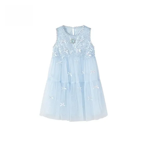 Disney Платье Frozen Collection SS25 Синий для детей 3-7 лет