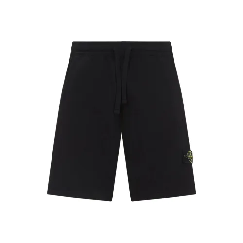 Stone Island Черные Мужские Повседневные Шорты