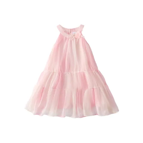 Mami Macca Платье Розовое для детей 3-7 лет