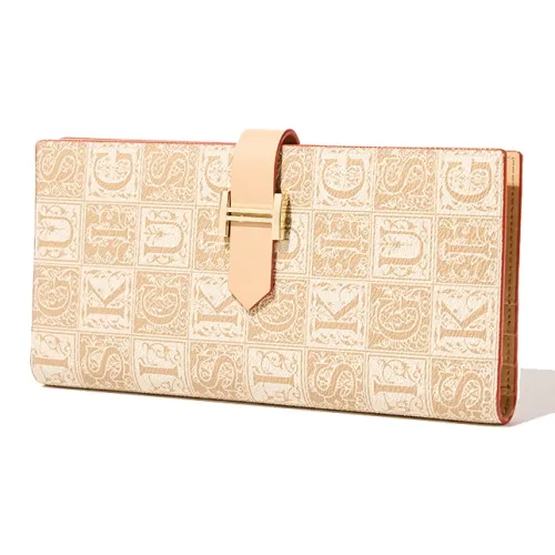 GUSKI Кошелек из коровьей кожи женский многоцветный