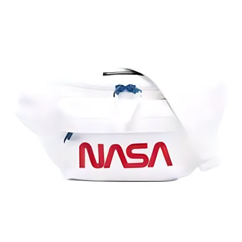 Balenciaga X NASA Co Branded Series Nylon Чехол для телефона Слинг-сумка Сумка на пояс Мужской Белый