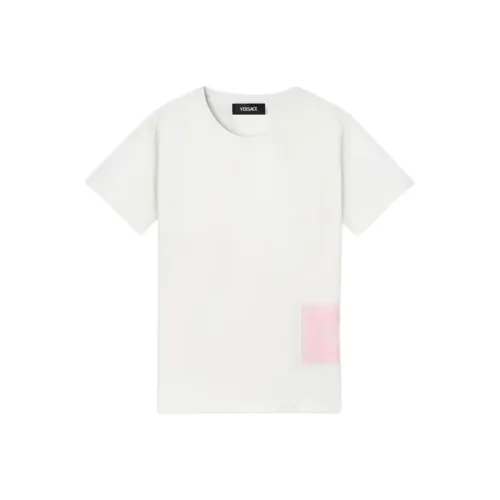 VERSACE 90S VINTAGE T-рубашка с логотипом Kids белый детский