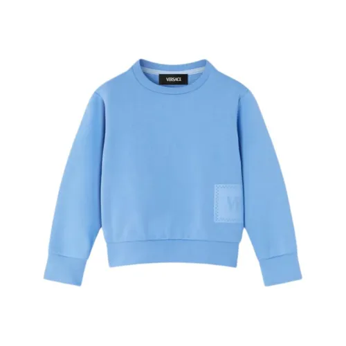VERSACE Толстовка 90S VINTAGE Логотип Kids Синий Детский