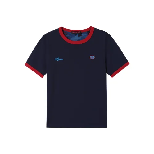 AJPG Темно-синие Женские футболки