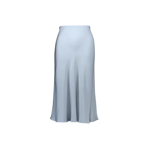 ALLUDE Синие Женские Повседневные Длинные Юбки