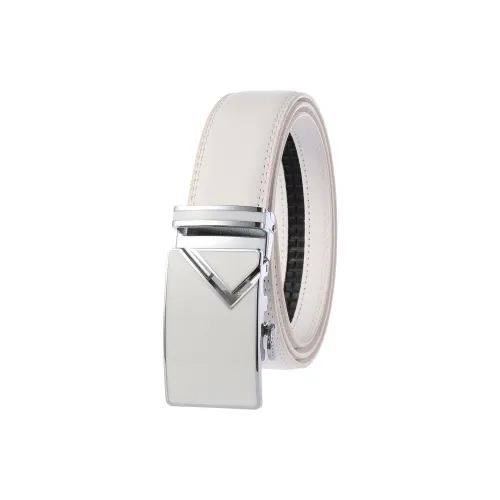 JEANSWEST Ремни из спилок коровьей кожи Мужской 3,5 см