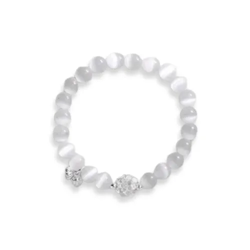 LuluCanaan Стекло Кошачий глаз Браслеты Женские