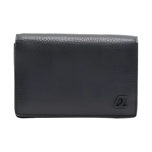 CL LUBOTING Кожа Кошелек Мужской Темно-Серый