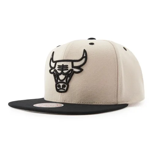 MITCHELL NESS Полиэстер Кепки Мужские Белые