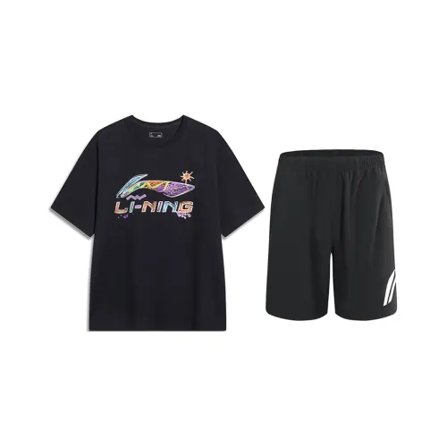 LINING Повседневная спортивная одежда Унисекс Черный