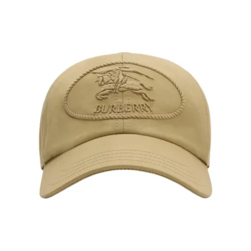 Burberry Бейсболка Из Габардина С Вышивкой Knight Stamp Регулируемая Застежка На Пряжку В Виде Буквы «B» Логотип Burberry, Гравировка