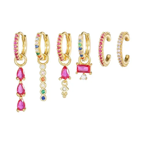 CARAT'S DIARY Сплав Серьги Женские