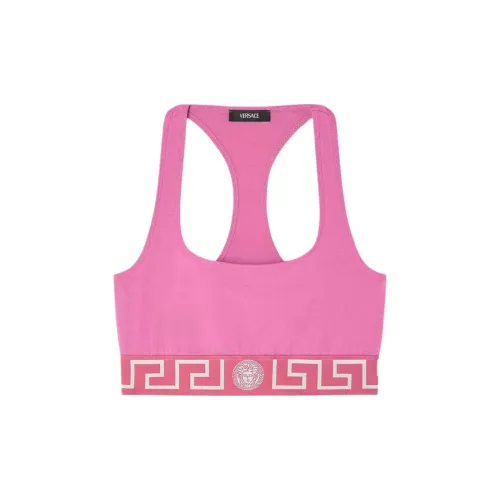 VERSACE Greca Бюстгальтер Женский 1 Пачка Розовый