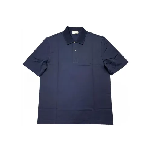 Ferragamo Темно-синие мужские футболки T