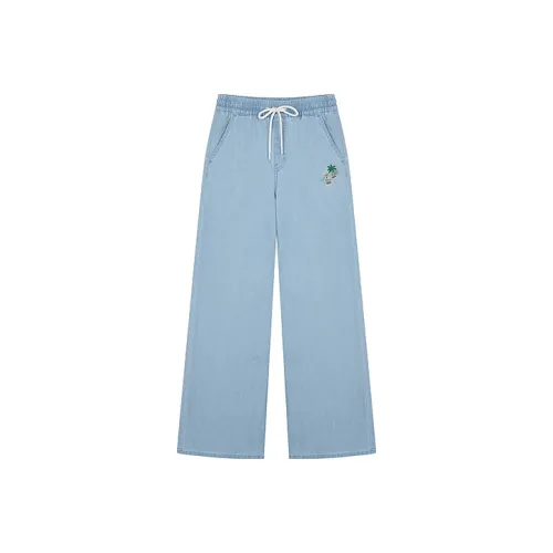 Teenie Weenie Светло-синие Женские Джинсы