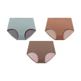 Группа C Двусторонний Высокая посадка [Умбра, Светло-зеленый, Wampees] 3 упаковки Подарочная коробка Набор