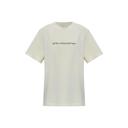 STELLA MCCARTNEY Бежевые Женские Т-рубашки