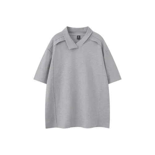 SONGLAN Серый Унисекс Т-рубашка