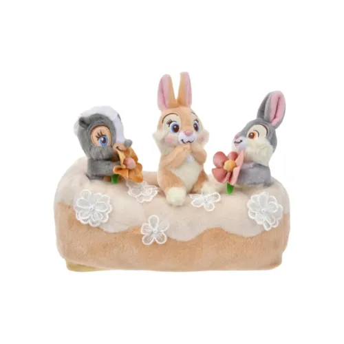 Disney x Disney Store Sampo Кролик Spring Bunny Collection Салфетка Декор Коробка Плюшевый Коробка для салфеток Аксессуары для кукол
