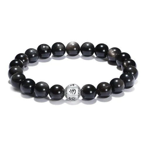 PUTUOSHANWENCHUANG Стекло Кошачий глаз Браслеты Унисекс