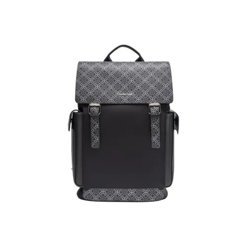 CHRISDIEN DENY Ткань Рюкзак Стандартный Мужской Черный