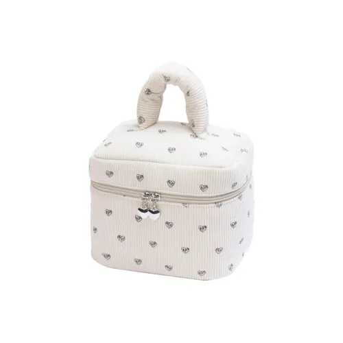 MILO BLISS Белый Сердце Универсальный Портативный Косметичка для хранения Портативный