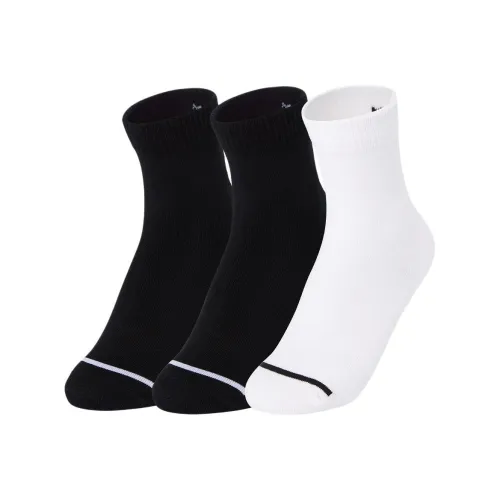 FILA KIDS Носки 3 упаковки стандартные белые черные для подростков