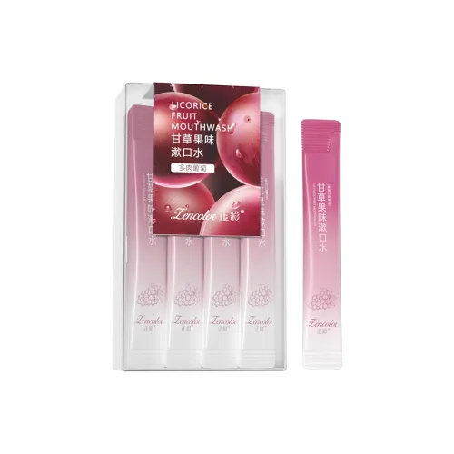 ZHENGCAI Lakrits Fruit Flavor Полоскание рта Чистка Освежение дыхания Оботыточная уход Антибактериальный Виноград