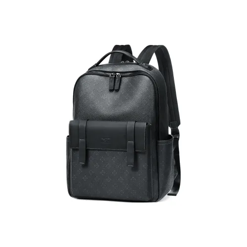 SEPTWOLVES Искусственная кожа Ноутбук Сумка QPL Унисекс Черный