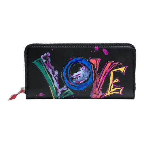 CL Кожа Кошелек Женские Черный