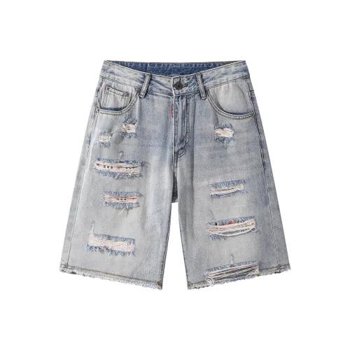 AUTOMOBILI LAMBORGHINI Джинсовые шорты Унисекс