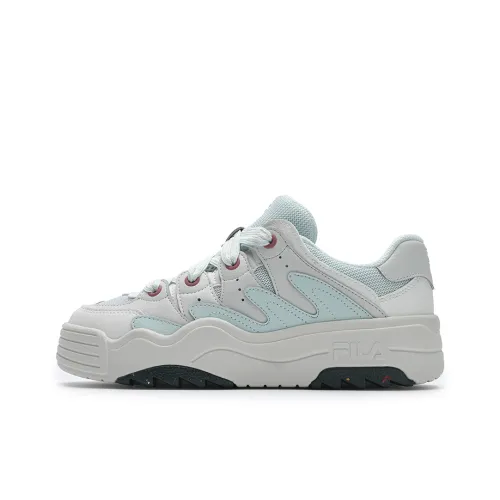 FILA Rosetta Скейтборд Кроссовки Низкие Бело-Зеленые Женские