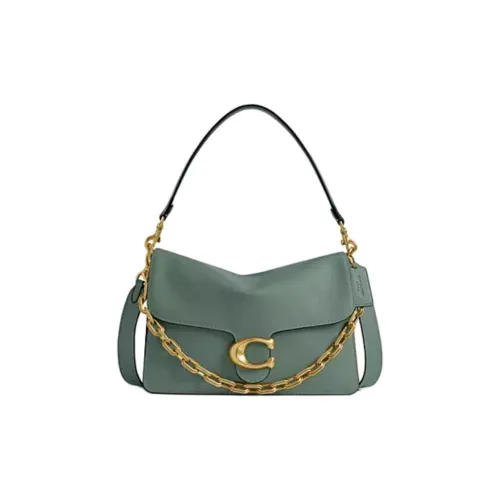 COACH Tabby GRAIN LEATHER Сумка через плечо Одно плечо Женская Зеленая