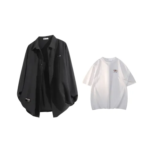 Tre Club Рубашка Унисекс Летняя Тонкая