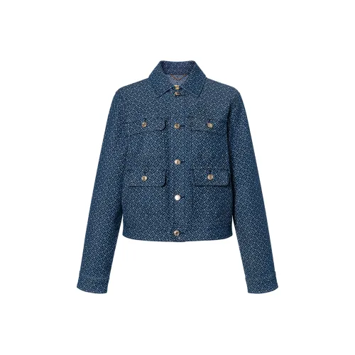 MICHAEL KORS FW24 Куртки и Пальто Женские Темно-синий