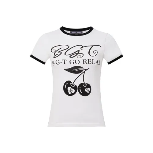 BANDITK GANGN Белая Женская Футболка