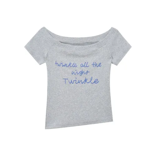 SUSANSAN Серые Женские Рубашки T