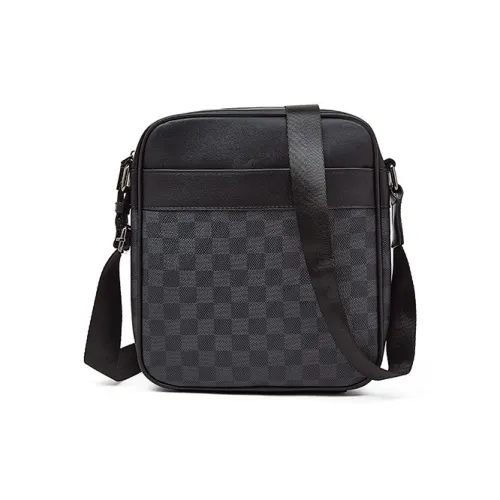 Old Man's Head Сумка через плечо из синтетической кожи мужская черная