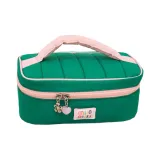 Зеленый освежающий макияж, сумка для макарон