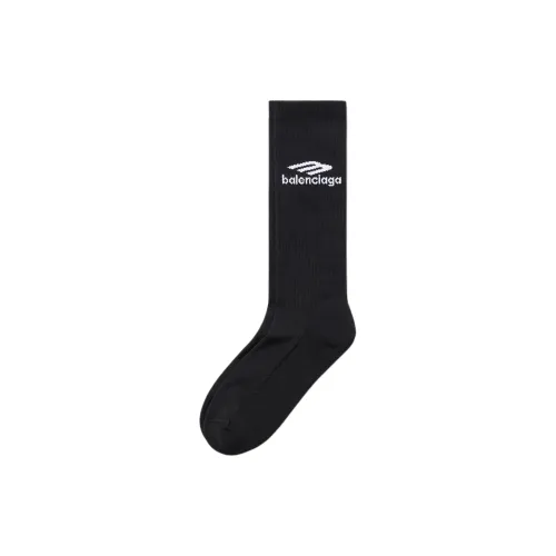BALENCIAGA Черные Унисекс MID Носки до икры