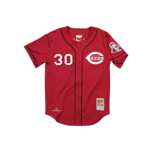 MITCHELL NESS Рубашка Мужская Красная