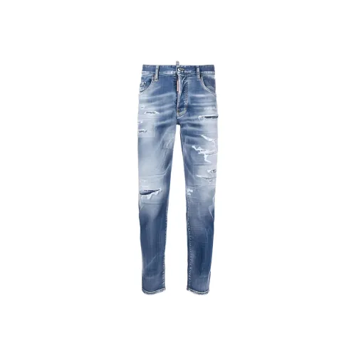 DSQUARED 2 Blue Men's Jeans  
DSQUARED 2 Синий Мужской Джинсы