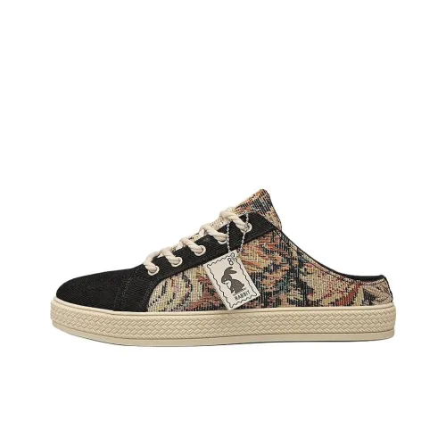 MEXICAN Износостойкие Домашние тапочки Мужские Черные