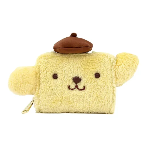 Sanrio Loungefly Collaboration Plush Wallet Women's Yellow