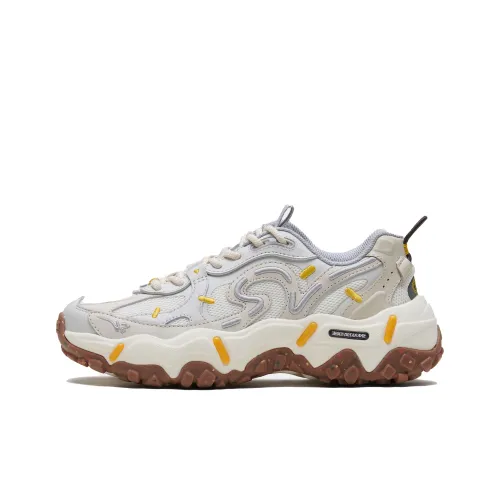 ANTA SNEAKERVERSE Повседневный Низкий Топ Белый Серый Женский
